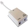 Waytex 39309 Filtro ADSL RJ45 Cavo 2 x RJ11 0,10 m Beige