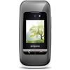Emporia ONE, telefono per anziani, cellulare pieghevole senza contratto, telefono cellulare con pulsante di emergenza, display da 2,4 pollici, argento/grigio argento