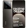 realme GT 7 Pro 5G Smartphone 12GB+256GB, Display AMOLED 6,78 120Hz, Ricarica Ultra Charge 120W, Batteria 6500mAh, Fotocamera IA 50MP, Snapdragon 8 Elite, ArmorShell, IP69(Senza Adattatore)