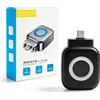 Dongcill Adattatore Smart di ricarica spegnimento automatico,Typ-C,140W,nero | Protezione Spegnimento Automatico,Caricatore Intelligente di Ricarica per Telefono,per Viaggio, Casa, Ufficio, Dormitorio