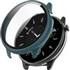 KUTEWEU Case Compatibile con Amazfit GTR Mini Custodia, PC Custodia Rigida con Vetro Temperato, Protezione completa 9H Anti-Graffio Cover Compatibile con Amazfit GTR Mini Smartwatch (Verde)