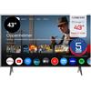 Stream System Google TV Smart 43, FullHD, HDR10, senza cornice, assistente Google, Chromecast integrato, modello S43EX1GF (2026)