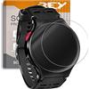 REY Pellicola salvaschermo per Garmin Forerunner 255 (41mm), Vetro temperato, di qualità Premium