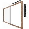 HOOKMEMO Cornice in silicone per Echo Show 21, cambia il colore della cornice del tuo Echo Show 21 (marrone chiaro)