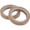 RATCHROLL Anelli Distanziatori Universali Per Altoparlanti, 2 Pezzi | Materiale: Legno, Colore: Marrone, Diametro: 3, Profondità: 18.5mm, Rondelle Acriliche, Uso: Auto, Barca, Camion, Camper.