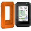INNOSURE Custodia in silicone per GPS portatile Garmin eTrex Touch da 3 pollici, antiurto, antigraffio, aperture precise (arancione)