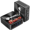 BMAX Mini PC B9 Power Intel Core i9 12900H (14C/20T, 5,0 GHz) 32GB DDR4 RAM | 1TB SSD NVMe, 4K@60Hz Triplo display, WiFi 6, Bluetooth 5.2, Type-C, USB*4, DP 1.4a, Mini Desktop Computer per Gaming/Ufficio