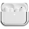 Arc Pulse Compatibile con Custodia AirPods Pro 3 (2025), Protezione Minimalista Antiurto, Guscio in Alluminio, Cover Custodia di Ricarica con Montaggio a Scorrimento