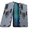 MaiJin Compatibile con VIVO Y73, VIVO Y21e Cover, Custodia Armor Anello Cavalletto (Funziona con il Supporto Magnetico per Auto) Case Paraurti (Blu Navy)
