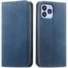 MOJIA Cover per Cubot P80 / Wiko T60, Custodia Folio Portafoglio in Pelle PU [Chiusura Magnetica], Case a Libro con Guscio Interno in TPU, Supporto per Carte.. Blu