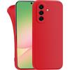MyGadget Cover compatibile con Samsung Galaxy A56 5G - Custodia Protettiva in Silicone Morbido - Case TPU Flessibile - Ultra Protezione Antiurto & Antiscivolo Rosso