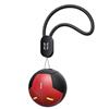 UGREEN FineTrack 2 Smart Finder Design Calcio Supporto iOS Rosso | Fluorescenza, 110dB, Localizzatore IP68, SmartTag Bluetooth, Localizzazione per Chiavi Bagaglio Portafoglio Zaino Borsa