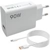 AXVRAV Caricatore USB C da 90 W con cavo di tipo C (1 M), caricatore rapido per Xiaomi 15 Ultra, 14T, 13T, Redmi Note 12/13/14, Poco F7/X7/F6, Pad 7 Pro - Turbo HyperCharge adattatore