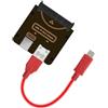 NGFF Adattatore RAID per disco rigido SFF-8482 da SAS 29 pin a Type-C USB-C e USB-A USB 3.0 5 Gbps con chipset e porta di alimentazione (richiede alimentatore 12V/3A)
