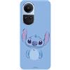LA CASA DE LAS CARCASAS Custodia compatibile con OPPO Reno10, ufficiale Disney Stitch, blu, in silicone