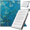 HoYiXi Custodia per reMarkable Paper Pro 11.8" (2024 Released) -con supporto pieghevole stabile e tasca per penna, 11.8 reMarkable Paper Pro Tablet Cover,Auto Sleep/Wake,Fiore