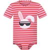 Landofgenie Onesie Pigiama Uomo One Piece Stampati Cotone Body Uomo Bodysuit da Maniche Corte Righe
