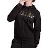 XTREME BOXING - Felpa Donna in Cotone Felpato con Cappuccio e Tascone, Sportiva, Casa, Palestra, Jogging, Tempo Libero XFD900C