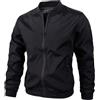 Generico Giacca Uomo Bomber Invernale Termico, Giubbotto Aviator Jacket Antivento e Impermeabile con Cerniera - Elegante Giacca con Tasche per Lavoro e Casual