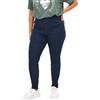 Zizzi Flash Skinny Jeans da donna, taglie forti, a vita alta, super slim fit, comodi pantaloni in misto cotone con percentuale elasticizzata, taglie forti 42-60