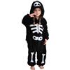 COOKY.D Tuta Pigiama Costume Animale Unisex Neonati Tutina Intera,3-12 Anni | Flanella Morbida, Cerniera Posteriore, Costume Animale Per Carnevale E Feste