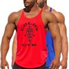 DAIHAN Uomo Palestra Canotta Bodybuilding Canottiera Maglie Sportive Senza Maniche Gym Fitness Tank Top Sciolto Sport Canotte per Allenamento Corsa