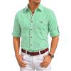 Runcati Camicia Tradizionale Oktoberfest a Quadri da Uomo | Camicia tradizionale Oktoberfest a quadri da uomo