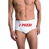 Sloggi 2 Slip Basic Maxi Uomo Cotone Bianco Tg. 3