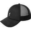 Kangol Cappello da camionista con canguro, nero, taglia unica