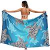 RPLIFE Sea Turtles - Costume da bagno con stampa di tartarughe marine, pareo da spiaggia, taglia L