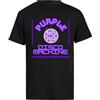 MAGITONE Purple Disco Machine T-Shirt A Maniche Corte da Uomo Nera da Uomo