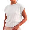Qrelia Maglia Donna Girocollo Manica Corta Costine Taglia Unica 40-46 | Taglia unica S-L (40-46), girocollo, manica corta a costine, vestibilità regolare, cod. 2726