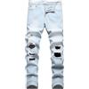 Generico Jeans Bianchi Jeans Uomo Strappati Drip Jeans Ragazzo 16 Anni Jeans Uomo Strappati Drip Jeans Cargo Uomo Jeans Leopardato Jeans Corti Uomo Jeans Estivi Uomo Leggeri Jeans Nero Uomo