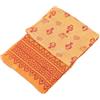 GURU SHOP - Pareo leggero, sarong, panno in cotone stampato a mano, uomo/donna, bianco, cotone, taglia unica, panno stampato, abbigliamento alternativo