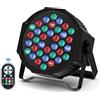 DELIBANG 36 par LED Faretto RGB DMX512 Luce da palcoscenico luci discoteca con telecomando di attivata luci dj dal Suono Automatica luci palco per party Bar nuziale Banda Halloween