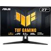 ASUS TUF GAMING VG27AQM5A, Monitor Gaming da 27" QHD Fast IPS, Nero | (2560 x 1440), 0,3ms Response Time, 300 Hz, Altoparlante, ELMB Sync, HDMI, DisplayPort e Hub USB, Display Widget Center