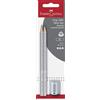 FABER-CASTELL - Set di matite Grip 2001, 3 pezzi | Set da scrittura con 2 matite B e mini temperamatite per la scuola, l'ufficio e la casa