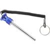 Abaodam Perno Magnetico per Pesi, Cavo Integrato, Alluminio Blu | Macchine a Pacco Pesi, Selezione Rapida del Carico, Uso Casa e Palestra, Sostituzione Sicura