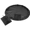 Caswynlife Borsa impermeabile per muta impermeabile, 130 cm, colore nero | Ideale per surf in spiaggia, previene lo sporco da contatto, soluzione a cambio rapido, sport acquatici all'aria aperta