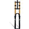 DHNCBGFZ 26/27.5/29in Forcella Sospensioni Aria Per Bici Mountain TA 15x100mm DH | Corsa 180mm Doppia Corona 1-1/8 Tubo Dritto Smorzamento Regolabile Blocco Manuale Freno A Disco