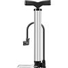 Besttoolifes Pompa da pavimento per bicicletta in acciaio inox per valvola Presta | Pressione 160PSI, corpo inossidabile, manometro incorporato, per Presta per americano per valvole Dunlop