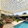 Generic Rete Mimetica Militare Beige Tenda da Sole per Pergola da Campeggio da Caccia, per Feste a Thema Auto copertine mimetiche per nascondersi Durante la Caccia