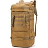 SZLIFE Zaino da Trekking 60L Impermeabile , tattico + parapioggia | di riduzione carico, Zaino Tattico Multifunzione, Gite fuori , Per Professionisti militari