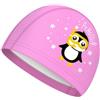 Besttoolifes Morbido PU bambini Swim Cap Cartoon Design capelli asciutti | Morbido design a cartoni animati, motivi divertenti che i bambini adorano, trasforma il tempo di nuoto in un'esperienza di