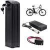 HJGHY Batteria al Litio Ricaricabile da 36V/48V per ebike, 13Ah, 15Ah, 18Ah, 20Ah, con Caricabatterie e Maniglia per Motori ebike da 250W a 1000W.