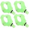 Rengue Supporti per Canne da Pesca per Pesca da Riva, 4 Pezzi Testa | Materiale Magnete ABS Plus, Design Compatto e Leggero, Rilascio Facile a Impatto, Attrezzo Versatile per Pesca Carpfishing