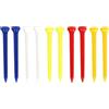 idqwsswt Tee da Golf Professionali Multicolore | infrangibile, opzioni sfuse, mazze da golf da gara, accessori per il campo, tee in plastica PE infrangibili e personalizzate
