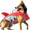Generic Gilet da nuoto per cani, regolabile, giacca galleggiante per animali di | Bright Dog Swim Vest Floating Jacket Regolabile Strap Rescue Handle Oxford Panno Perlato Cotone Aiuto Galleggiabilità Per