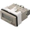 GLFLOW Contatore digitale a 8 cifre per montaggio a pannello per | Chiara lettura LCD a 8 cifre, conteggio accurato, prestazioni affidabili, sostituisce unità meccaniche