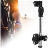 PUSOKEI Bike Ombrello Staffa Acciaio Inossidabile Cycling Supporto | Rotazione di 360 gradi, base antifurto, connettore di bloccaggio del , angoli regolabili, ombrello pieghevole